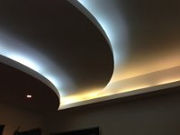 Gypsum decoration work